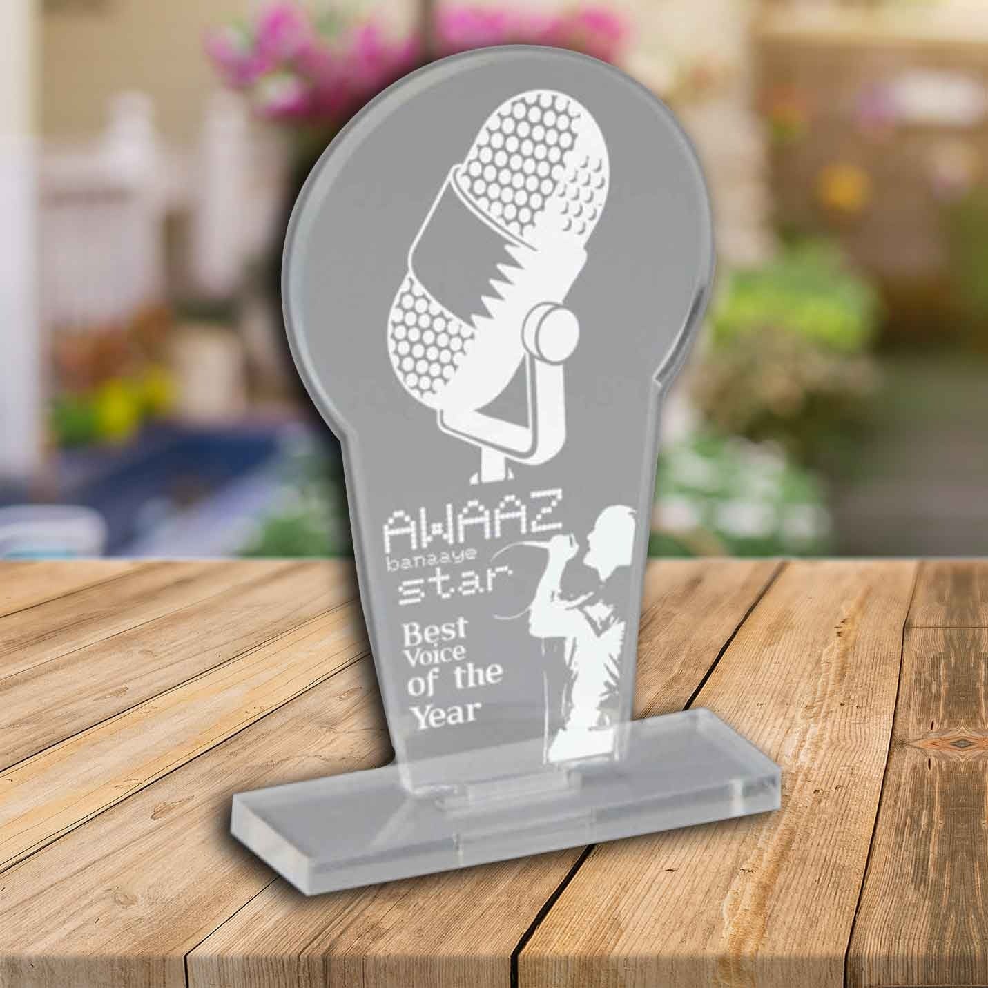 Corporate Acrylic Achievement Trophies